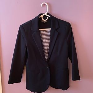 Navy blue blazer